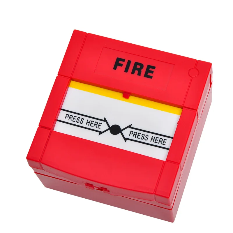 CJ-SB808R аварийный переключатель кнопка пожарной тревоги Обычная ручная точка вызова легко нажимать в аварийном состоянии Сброс с помощью ключа