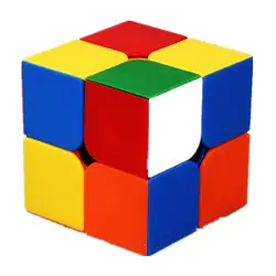 Qiyi Heimanba 50 мм Высокое качество 2x2x2 Magic Cube черный Профессиональные кубики Мэджико головоломки Скорость вызов Подарки Образования игрушки