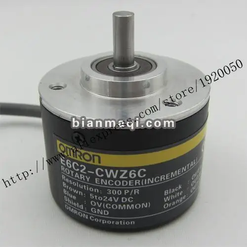 

E6C2-CWZ6C 300P / R rotary encoder shaft diameter 6mm outer diameter of 50mm