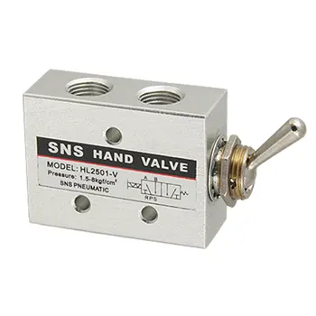 

HL2501-V Carbon Steel Pneumatic Toggle Knob Switch Valve