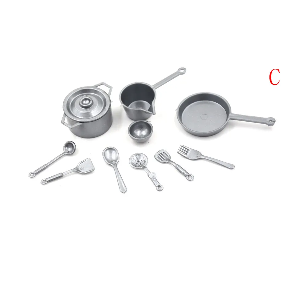 4pcs Glass Effect Bowls Miniatures for a Dolls House Kitchen Tableware Accessory