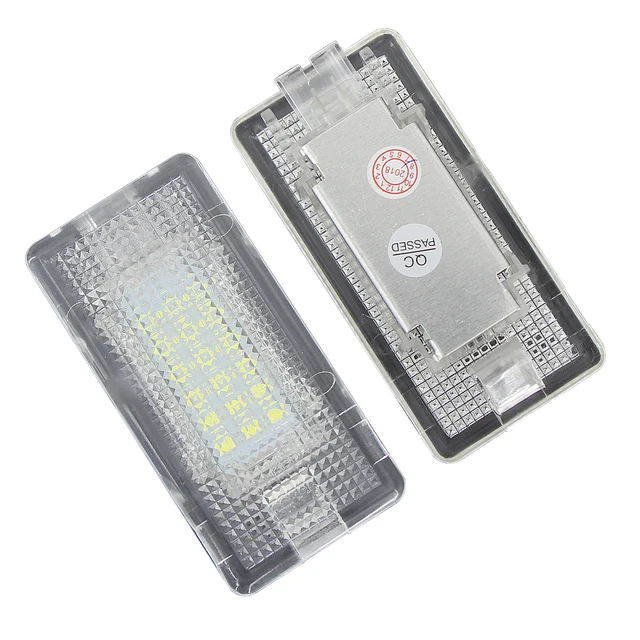 2Pcs Led Footwell Luggage Trunk Interior Light Glove Box Lamp No Error for BMW X5 E46 E39 E84 E90 E91 E92 E53 F01 F02 E61 E60 1