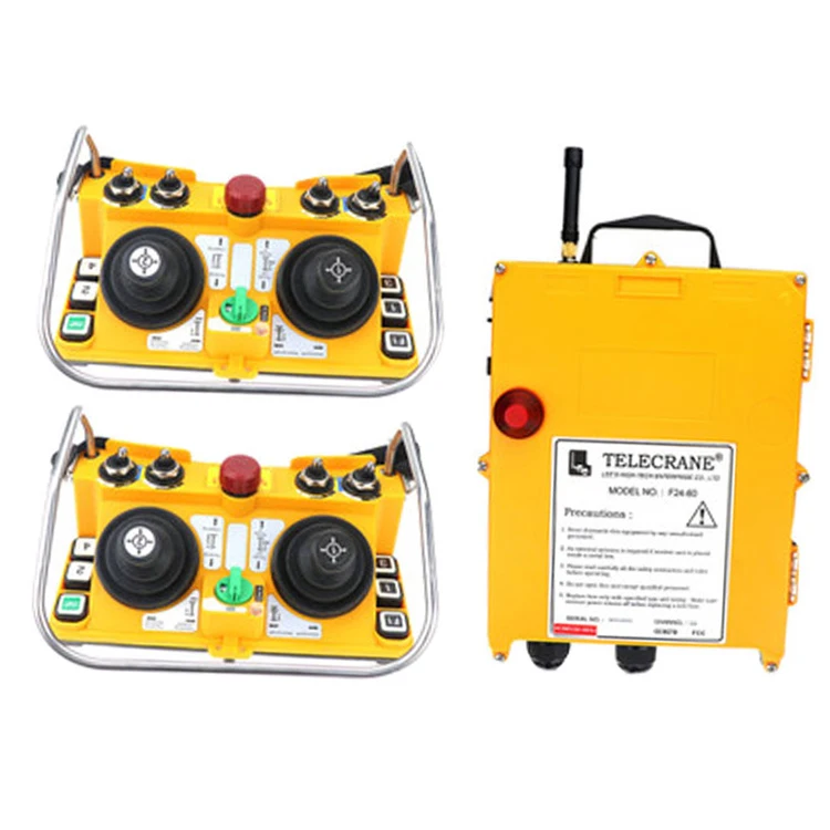 

F24-60 for hoist crane 2 transmitter and 1 receiver industrial wireless redio remote control switch switches