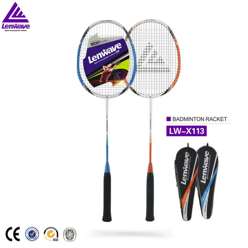 Buy 1 pcs glass fiber badminton racket outdoor sports