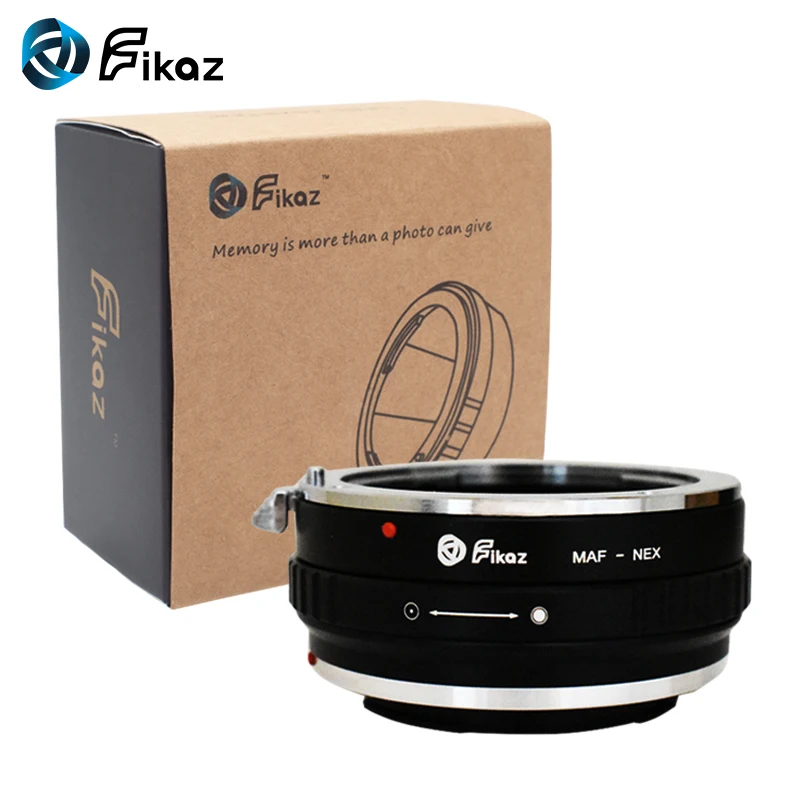 

Fikaz For Minolta(AF)-NEX Camera Lens Mount Adapter Ring For Minolta AF Lens to Sony NEX E-mount For NEX-3C NEX-5N NEX-6