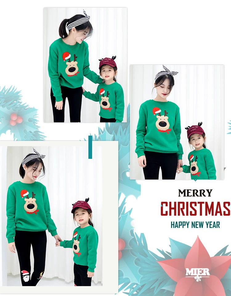 Family Clothing Christmas Tree Kid shirts Mommy and Me Clothes Mother Daughter Father Baby Rompers Family Matching Outfits