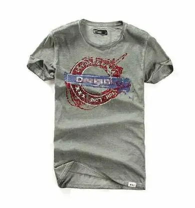 

2019 Espanha logotipo popular curto-de mangas compridas T-shirt dos homens desigu A variety of M -XXXL