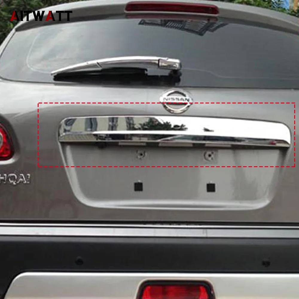 AITWATT Auto Stainless Steel Rear Trunk Lid Cover Trim Decoration
