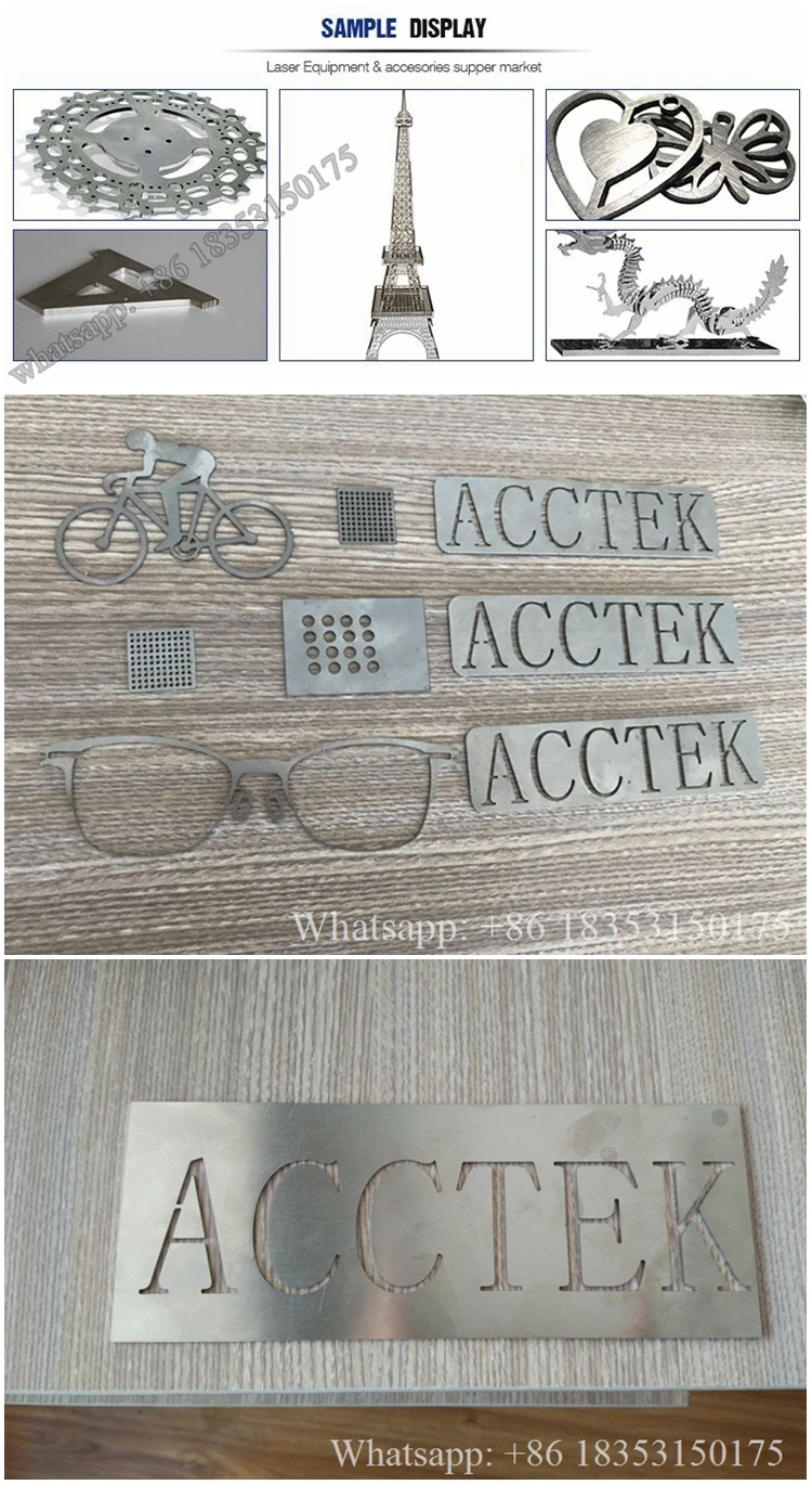 6040 fiber laser cutting steel