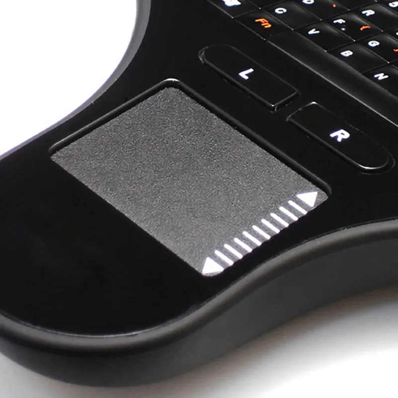 Беспроводная клавиатура air mouse 2,4 ГГц с большой тачпадом для ПК, Smart tv s Android tv Dongles клавиатура и мышь Combo