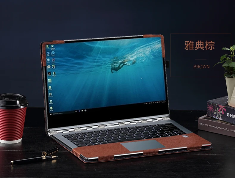 Чехол для ноутбука lenovo YOGA 920, 13,9 дюймов, чехол для ноутбука YOGA 6 Pro, защитный чехол из искусственной кожи, стилус в подарок