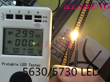 

5730 SMD 50-55 LM Lamp 0.5w light-emitting Diode Chip Warm white for LED CCT:2800-3000K Still 3V 4000PCS