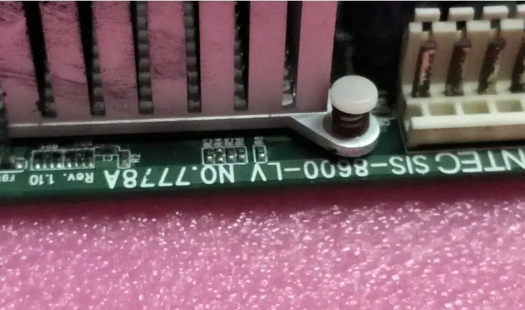 100% OK оригинальный IPC доска SIS 8600 LV NO.7778A ISA слот промышленные материнская плата