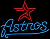 Houston Astros Glass Neon Light Sign Beer Bar