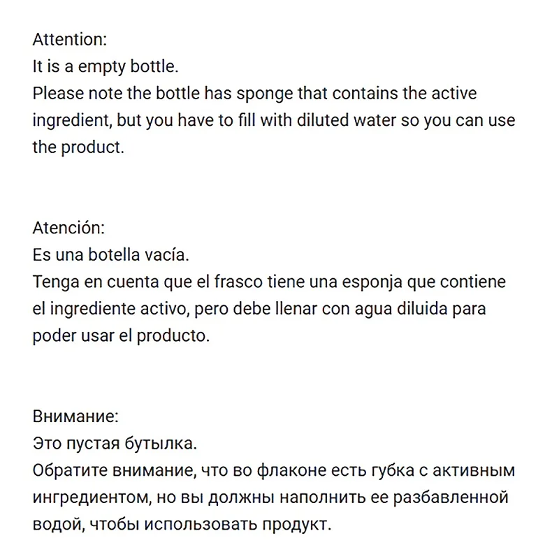 Anti-Fog Spray Swimming Goggles & Car Rear Mirror Scuba Dive Mask Lens Glasses Cleaner Empty Bottle Use By Adding Water anti fog agent anti fog cleaner spray