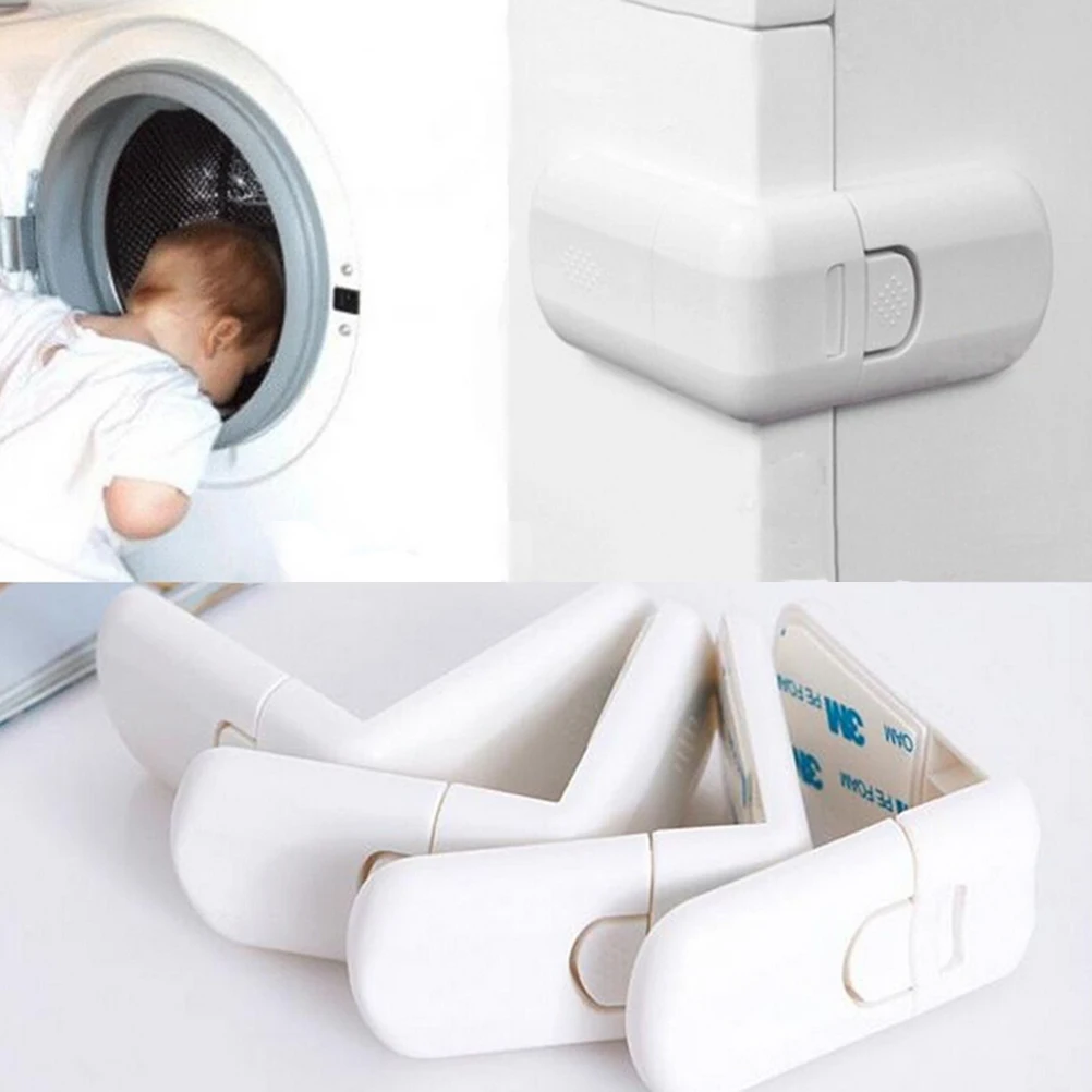 

1Pcs New Useful Safety Cabinet Cupboard Door Fridge Wardrobe Drawer Lock For Baby Kids Child Infant Born Safe Locks