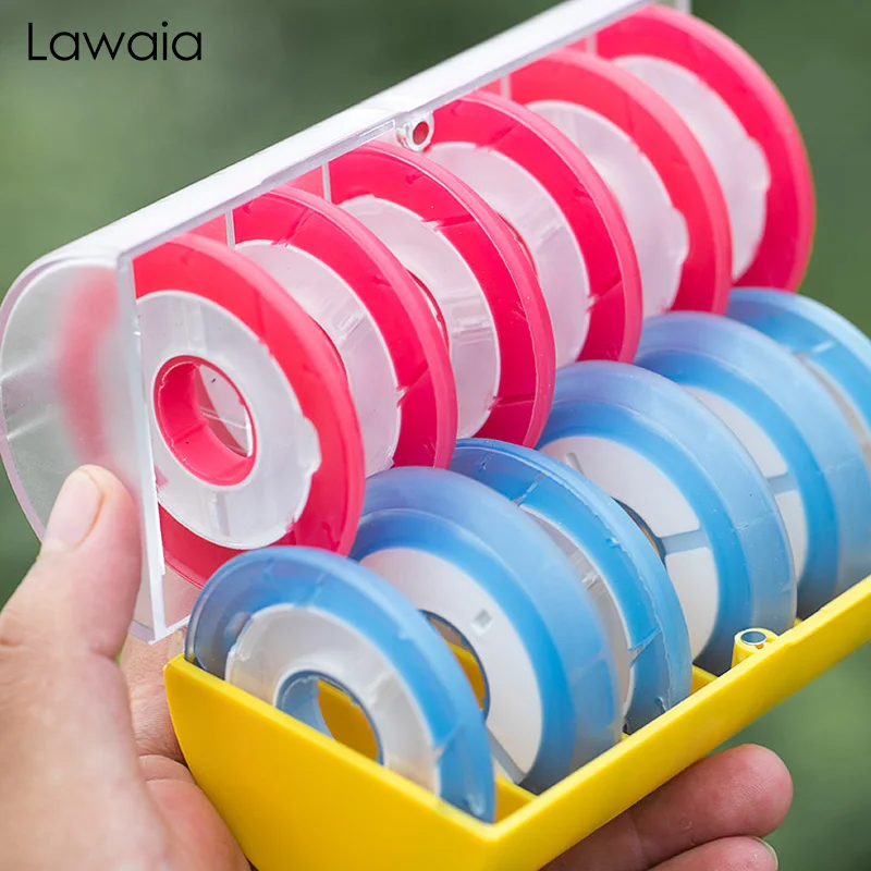 

Lawaia 12-axis Silicone Main Spool Fishing Coil Protection Main Line Multi-function Rainbow Main Spool Fishing Accessories Tools