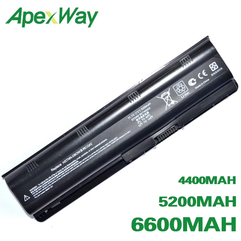 ApexWay Батарея для hp павильон dv5 dv5-2000 dv5-2100 dv6-3000 dv6-3100 dv6-3200 dv6-3300 DV6-4000 dv6-6000 dv6-6100 DV7-4000