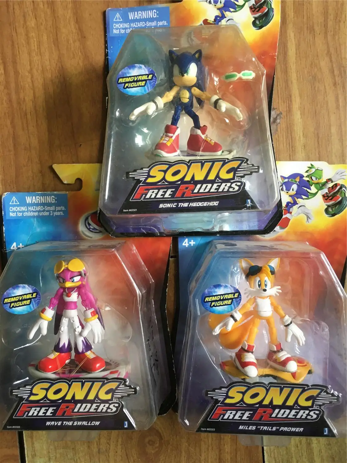 

Original Sonic Miles Tails Wave the Swallow 3.75" action Figure Collection toys