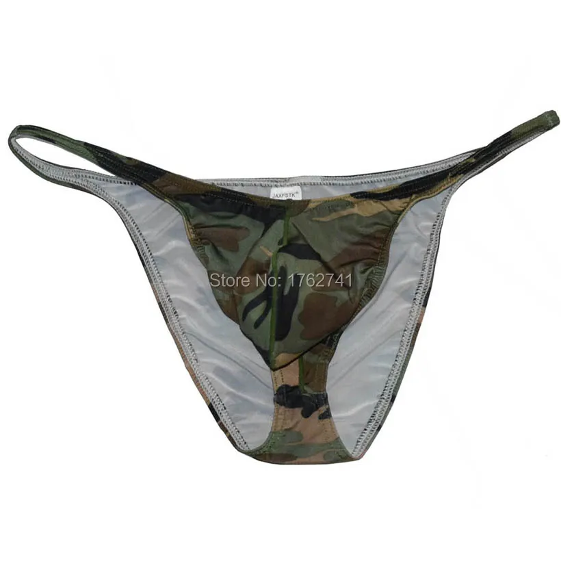 Мужские камуфляжные микротрусы нижнее белье гей бикини|briefs bulge|pouch briefsbriefs gay |