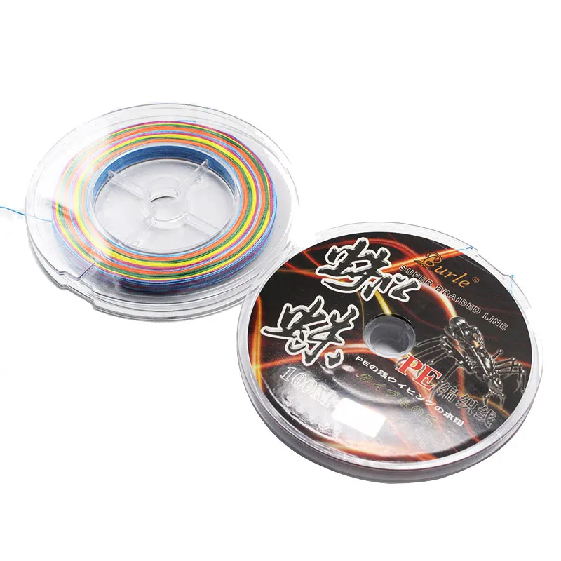 Новые 8 стоит 100 м ЧП Multifilament супер сильный плетеная леска для ловли карпа провода