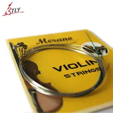 Высокое качество Meiana промежуточные Струны для скрипки Алюминий Магний скрипки 4 шт./компл.(a, e, g, d