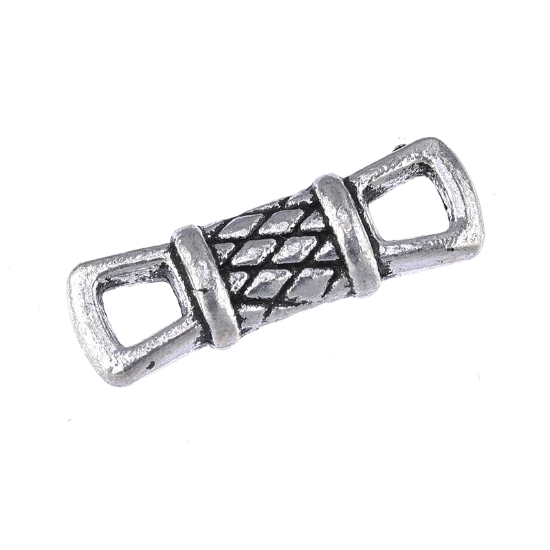 

JUYA 30pcs 18x6mm New Design Alloy Lock Shape Charms for Pendant Bracelet DIY Findings for Jewelry Making Best Sale AO0716