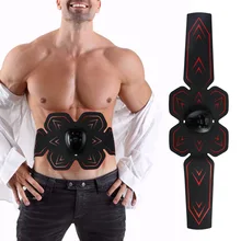 Multiscene ABS Smart Abdominal Muscle Trainer Wireless EMS Abdominal Muscle Vibration Massager Body Slimming Fitness Equipment