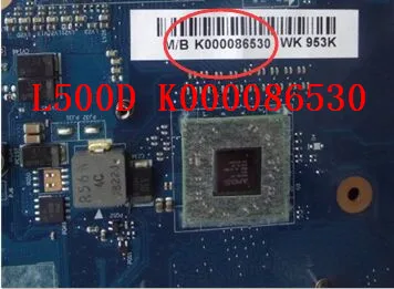K000086530 main board For Toshiba A500 L500D Laptop motherboard LA-5331P Tested | Компьютеры и офис