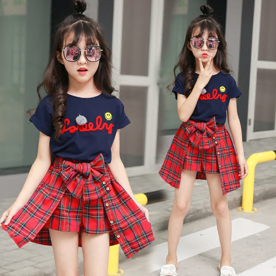 4 5 6 7 8 9 10 10 11 12 13 Years Children Clothing Set 2018 Summer