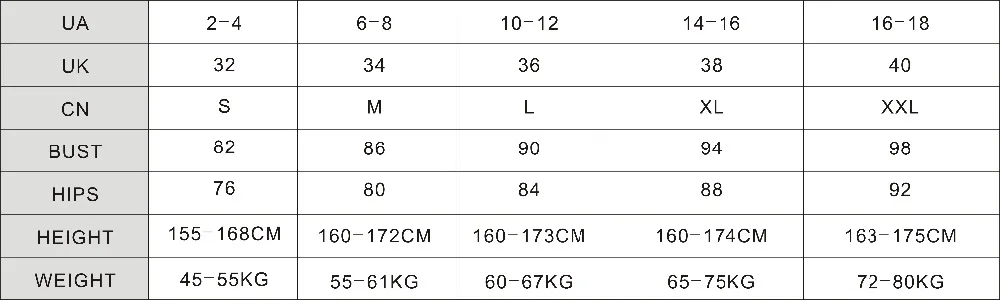黑白格子尺码表