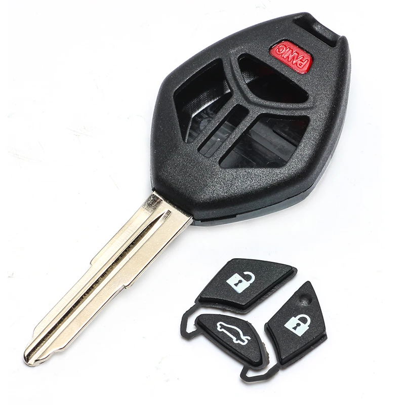 Запасной чехол KEYECU для Mitsubishi Eclipse Galant Lancer 3 + 1 4 кнопки пульта дистанционного