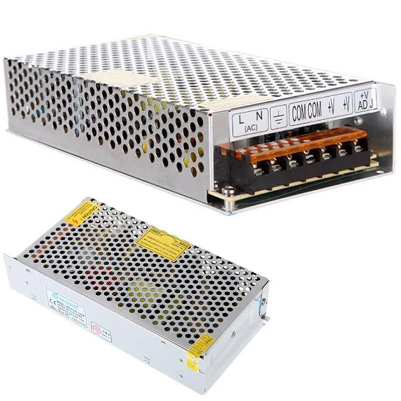 Светодиодный трансформатор для ленты 110/220 в перем. Тока 12 пост. 8 А 100 Вт|power supply molex connector|led power indicatorled drive |