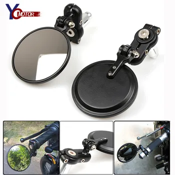

Motorcycle Rearview mirrors Round Handlebar End Mirror for KTM 450XC-W/XCR-W 500EXC/EXC-F MV Agusta BRutale 675 BRutale 800/RR