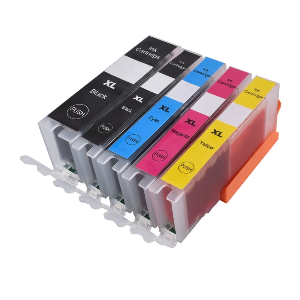 570 571 PGI CLI Совместимый картридж для canon pixma TS6050 TS051 TS6052 TS5050 TS5051 TS5052 MG5750 5751 MG6850|ink