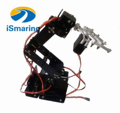 

Official iSmaring 6DoF Robot Arm Set Arm+Mechanical Claw+Large Metal Base Full Metal Mechanical Manipulator/ Servo by ESPduino