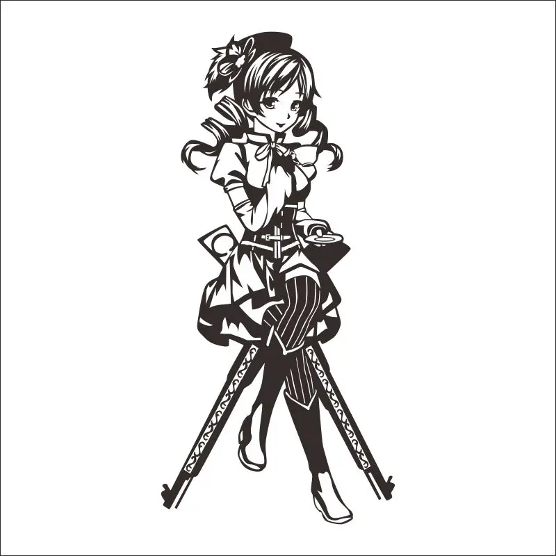 

CHM- Sailor Moon Wall vinilo de anime japonesa vinilo decalque de pared monograma arte Mural personalizado nombre 0028
