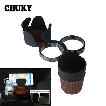

Car Drink Cup Holder Glasses Coin Keys Phone Stand For Fiat Punto 500 Volkswagen VW Polo Passat B7 B8 Golf 5 6 7 Touran T5 Bora