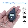 Mini LCD Digital Tire Pressure Gauge TPMS Tools Car Bike Motor Tyre Pressure Tester Air Pressure Checker Adapter 2