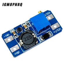 5 pces mt3608 DC-DC step up conversor impulsionador módulo de fonte de alimentação boost step-up placa de saída máxima 28v 2a