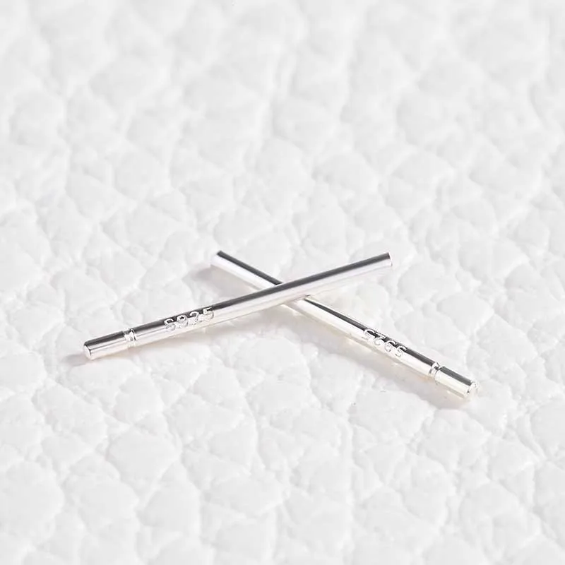 Серебряные шпильки для сережек Sauvoo 925 SS принадлежности ювелирных изделий |