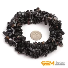 6-7mm natural congregado Agat e granos de las virutas de piedra natural granos flojos de la pulsera o el collar capítulo 34 “DIY!