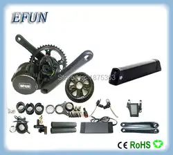 Новые поступления 8Fun/bafang BBS01 36 В 250 Вт середине привод комплекты двигателей с 36 В 14Ah гром Тип вниз трубки аккумулятор для Fat Tire Bike