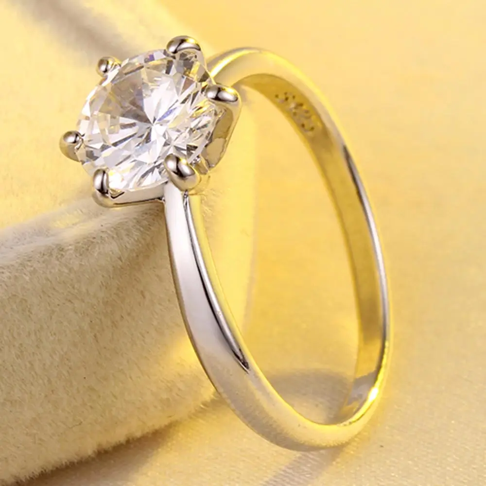 Beiver, 3 шт., модный кубический цирконий, камень, ожерелье+ серьги+ кольцо, Свадебные Ювелирные наборы для женщин с родиевым покрытием