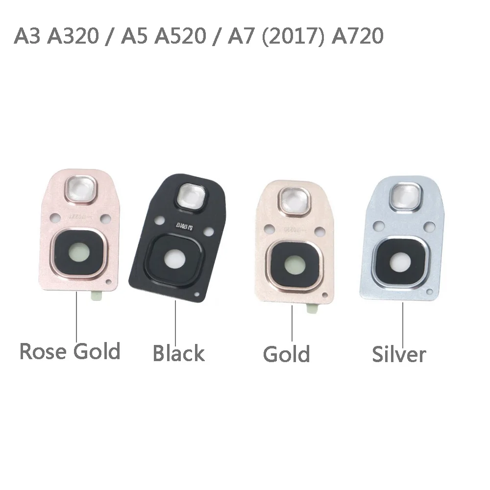 20 шт. для Samsung Galaxy A3 A320/A5 A520/A7 A720 2017 задняя крышка объектива камеры стеклянная с