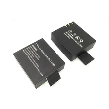 New 2pcs sj7000 battery with dual USB charger for SJCAM sj4000 sj5000 sj5000x sj6000 sj8000 SJ M10 gitup git2 f60 ele cam