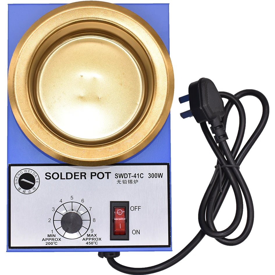 ESTINK Stainless Steel Solder Pot Soldering, Soldering Desoldering