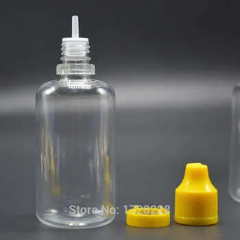 

3000pcs E Cigarette Liquid Bottle 10ml 15ml 30ml 50ml 60ml 100ml 120ml Round Plastic PET Clear Bottle With Tamper Evident Cap