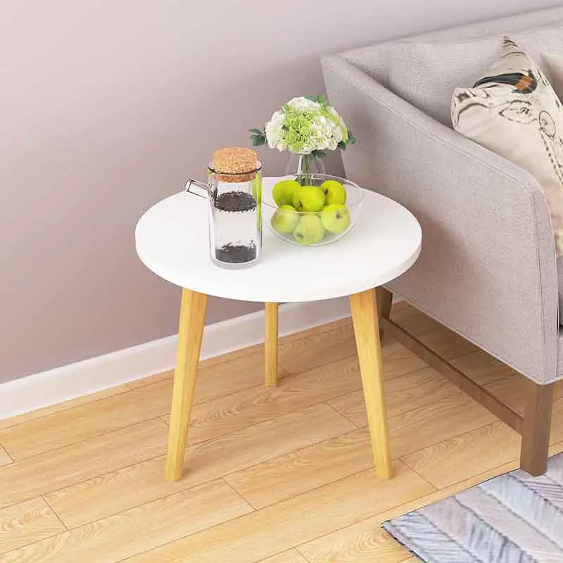 Nordic style Solid wood coffee table triangle Tea table fashion Living Room small table living room Furniture