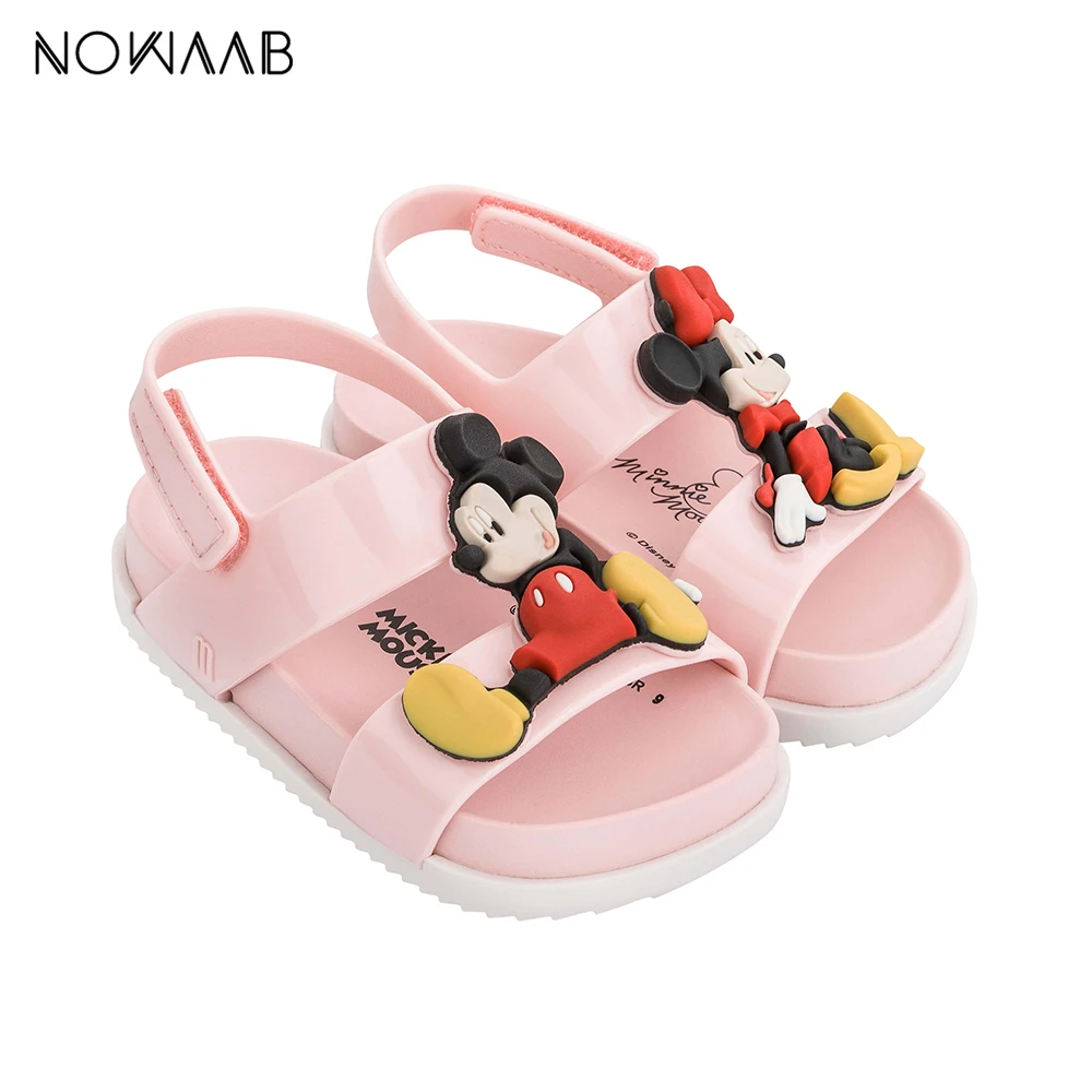

Mini Melissa Girl Jelly Sandals Cosmic Sandal Twins 2019 Original Boys Kids Sandals Children Beach Shoes Non-slip Toddler Shoes